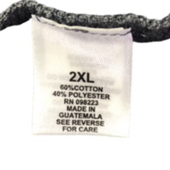 bcg V-Neck Long Sleeve Dark Gray T-Shirt Size 2XL - Picture 5 of 6